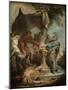 Mucius Scaevola Before Porsenna-Francois Boucher-Mounted Giclee Print