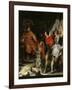 Mucius Scaevola Before Porsenna-Peter Paul Rubens-Framed Giclee Print