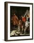 Mucius Scaevola Before Porsenna-Peter Paul Rubens-Framed Giclee Print