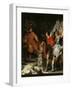 Mucius Scaevola Before Porsenna-Peter Paul Rubens-Framed Giclee Print