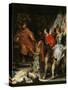 Mucius Scaevola Before Porsenna-Peter Paul Rubens-Stretched Canvas