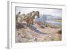 Muck Spreading on a Fallow Field-Carl Larsson-Framed Giclee Print