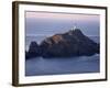 Muckle Flugga and its Lighthouse, Hermaness Nature Reserve, Unst, Shetland Islands, Scotland-Patrick Dieudonne-Framed Photographic Print