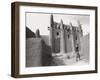 Mud Building, Nr Djenne, Mali-Peter Adams-Framed Photographic Print