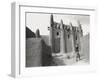 Mud Building, Nr Djenne, Mali-Peter Adams-Framed Photographic Print