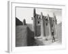 Mud Building, Nr Djenne, Mali-Peter Adams-Framed Photographic Print