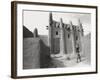 Mud Building, Nr Djenne, Mali-Peter Adams-Framed Photographic Print