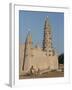 Mud Built Minaret and Mosque, Koupela, Burkina Faso, Africa-Ian Griffiths-Framed Photographic Print