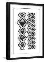 Mud Cloth Study I-Renee W^ Stramel-Framed Art Print