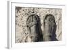 Mud-Covered Feet, Chobe National Park, Botswana-Paul Souders-Framed Photographic Print