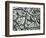 Mud Cracks, Garrapata , 1955-Brett Weston-Framed Photographic Print