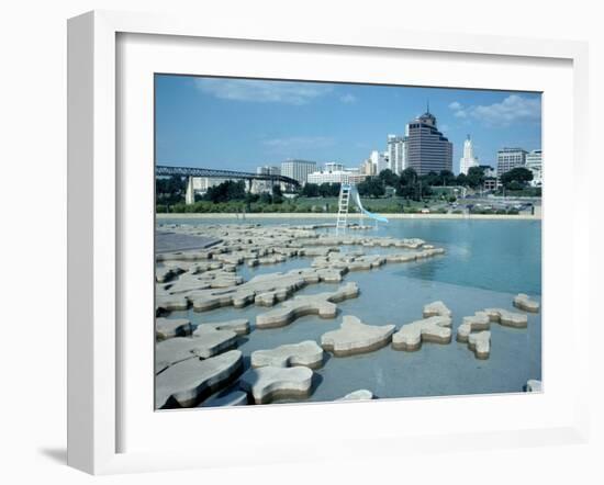 Mud Island, Memphis, TN-Mark Gibson-Framed Photographic Print