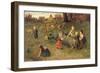 Mud Pies, 1873-Ludwig Knaus-Framed Giclee Print