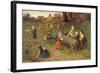 Mud Pies, 1873-Ludwig Knaus-Framed Giclee Print