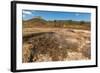 Mud Pots, Fumaroles and Dormant Volcan Santa Clara at the San Jacinto Volcanic Thermal Area-Rob Francis-Framed Photographic Print