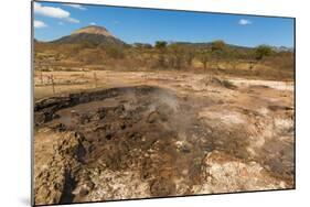 Mud Pots, Fumaroles and Dormant Volcan Santa Clara at the San Jacinto Volcanic Thermal Area-Rob Francis-Mounted Photographic Print