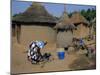 Mud Village, Huts, Mandi Region, Mali, Africa-Bruno Morandi-Mounted Photographic Print