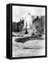Mud Volcano at Yellowstone National Park Photograph - Yellowstone, WY-Lantern Press-Framed Stretched Canvas