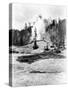 Mud Volcano at Yellowstone National Park Photograph - Yellowstone, WY-Lantern Press-Stretched Canvas