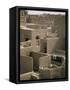 Mud-Walled Houses, Mopti, Mali, Africa-David Poole-Framed Stretched Canvas