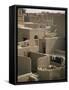 Mud-Walled Houses, Mopti, Mali, Africa-David Poole-Framed Stretched Canvas