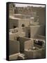 Mud-Walled Houses, Mopti, Mali, Africa-David Poole-Framed Stretched Canvas