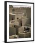 Mud-Walled Houses, Mopti, Mali, Africa-David Poole-Framed Photographic Print