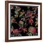 Mudan Silhouette Floral-Bill Jackson-Framed Giclee Print