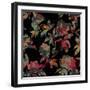 Mudan Silhouette Floral-Bill Jackson-Framed Giclee Print