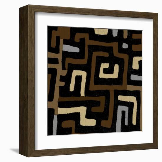 Mudcloth I-Ellie Roberts-Framed Art Print