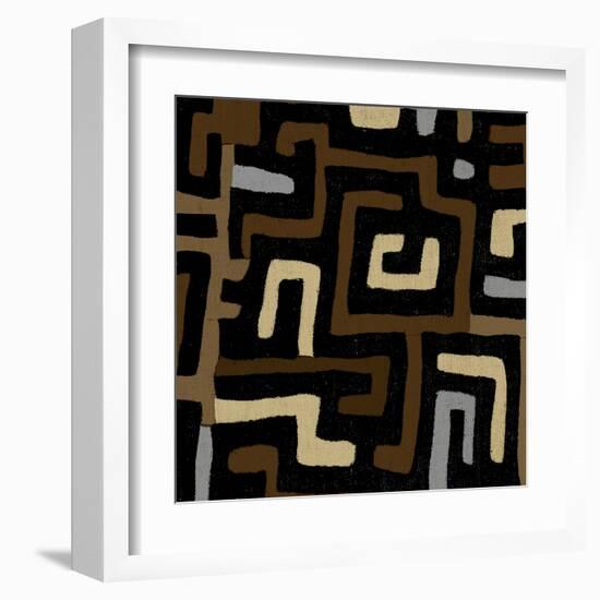 Mudcloth I-Ellie Roberts-Framed Art Print