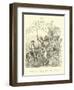 "Muddled His Brains by Reading Books of Chivalry, Full of Stories of Knights and Enchanters"-Sir John Gilbert-Framed Giclee Print