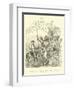 "Muddled His Brains by Reading Books of Chivalry, Full of Stories of Knights and Enchanters"-Sir John Gilbert-Framed Giclee Print