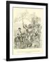 "Muddled His Brains by Reading Books of Chivalry, Full of Stories of Knights and Enchanters"-Sir John Gilbert-Framed Giclee Print