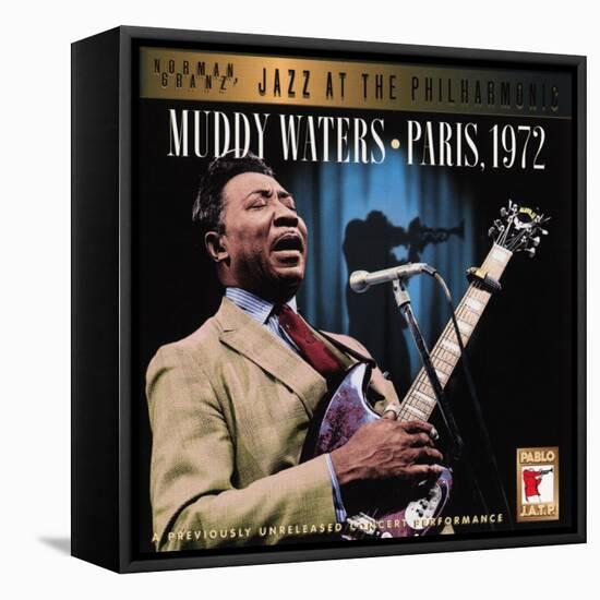 Muddy Waters - Paris, 1972-null-Framed Stretched Canvas