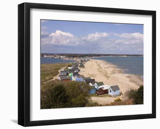 Mudeford Spit, a Sandbank, Christchurch Harbour, Dorset, England, United Kingdom, Europe-Rainford Roy-Framed Photographic Print