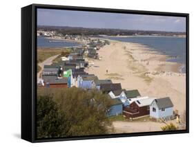 Mudeford Spit or Sandbank, Christchurch Harbour, Dorset, England, United Kingdom, Europe-Rainford Roy-Framed Stretched Canvas