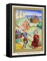 Muder of Evan of Wales-null-Framed Stretched Canvas