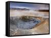 Mudpots at Namaskard Geothermal Area, Near Lake Myvatn and Reykjahlid-Patrick Dieudonne-Framed Stretched Canvas