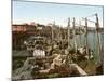 Muelle San Francisco, Havana, Cuba, 1904-null-Mounted Giclee Print