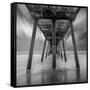 Muelle Triangular Flat-Moises Levy-Framed Stretched Canvas