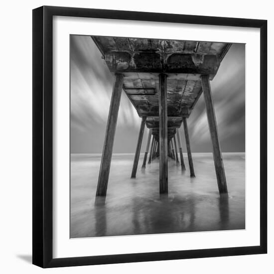 Muelle Triangular Flat-Moises Levy-Framed Photographic Print