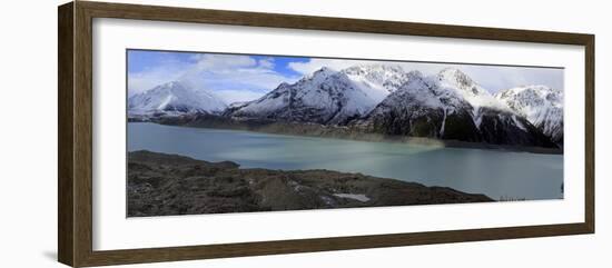 Mueller Glacier at the Head of the Kea Point Track, Mt. Cook National Park, New Zealand-Paul Dymond-Framed Photographic Print