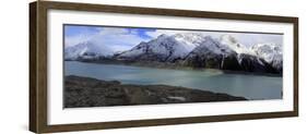 Mueller Glacier at the Head of the Kea Point Track, Mt. Cook National Park, New Zealand-Paul Dymond-Framed Photographic Print