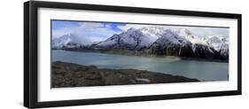 Mueller Glacier at the Head of the Kea Point Track, Mt. Cook National Park, New Zealand-Paul Dymond-Framed Photographic Print