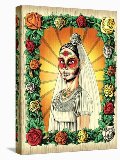 Muerta Bride-Nicholas Ivins-Stretched Canvas