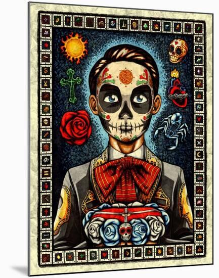 Muerto-Nicholas Ivins-Mounted Art Print