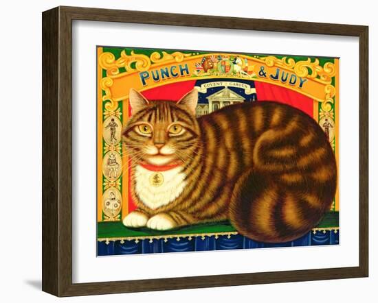 Muffin, the Covent Garden Cat, 1996-Frances Broomfield-Framed Giclee Print