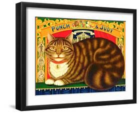 Muffin, the Covent Garden Cat, 1996-Frances Broomfield-Framed Giclee Print