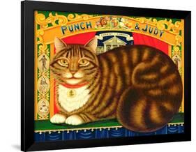 Muffin, the Covent Garden Cat, 1996-Frances Broomfield-Framed Giclee Print